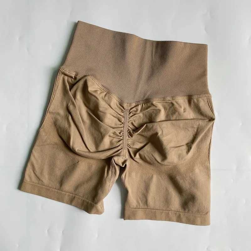 brown shorts