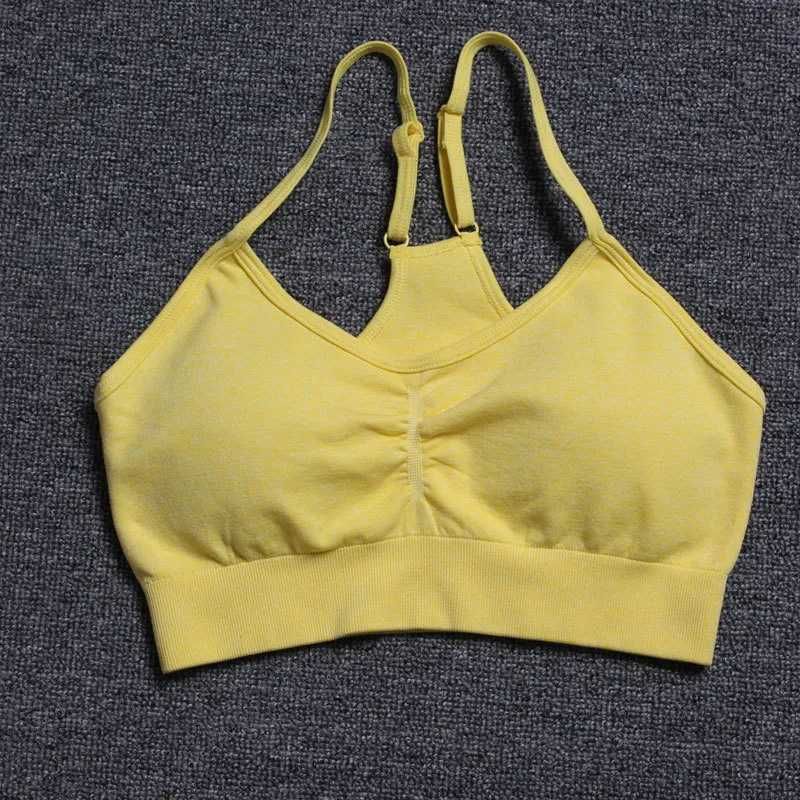 yellow bra