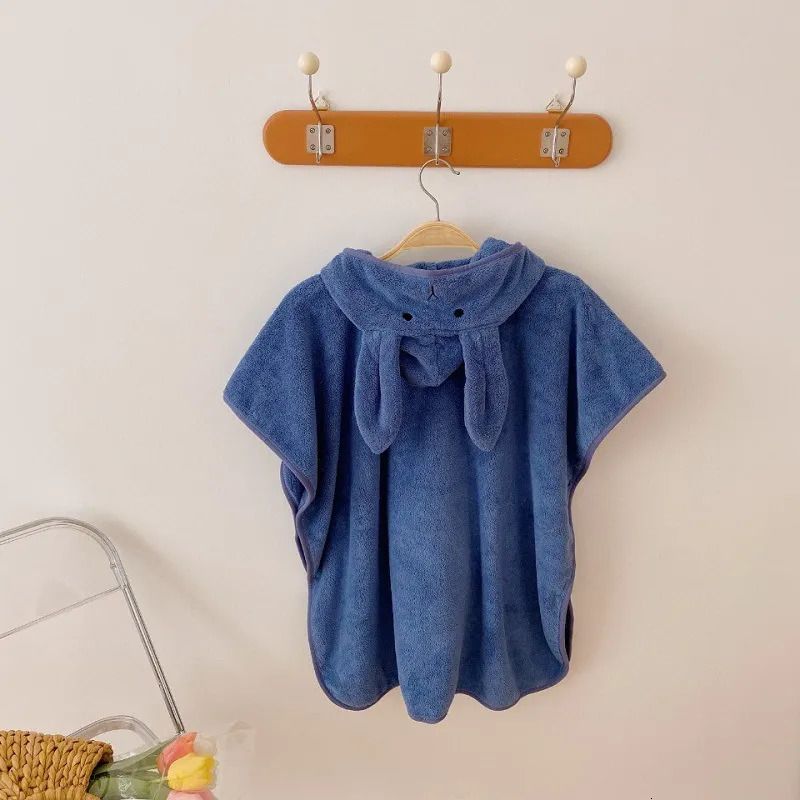 Poncho Dark Blue-w 70cm h 140cm