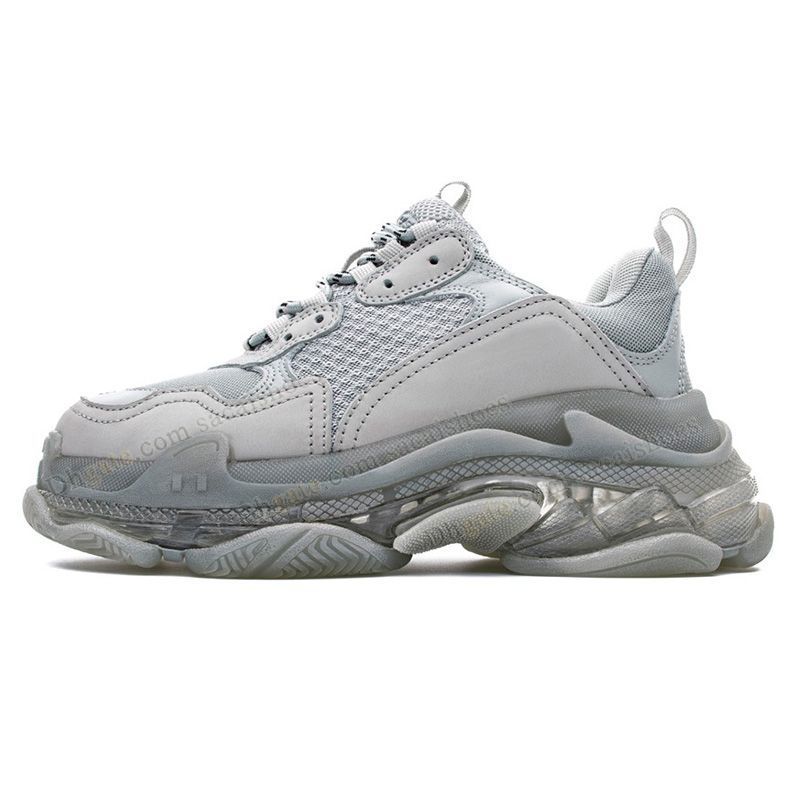 T16 36-45 Clear Sole Grey