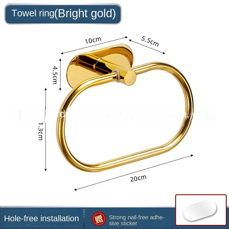 Anello asciugamano d'oro