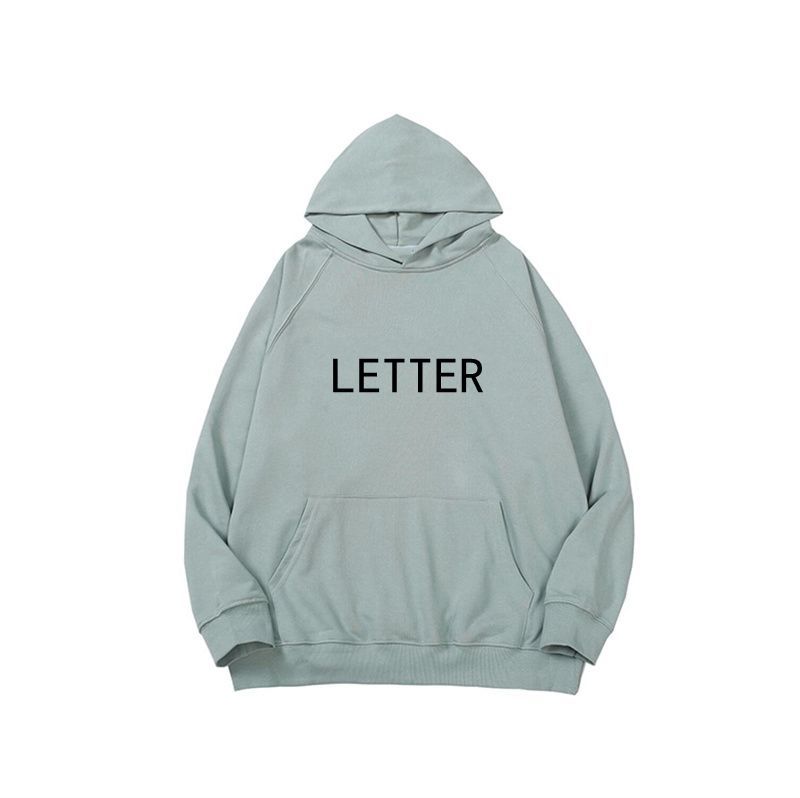 green hoodie/no fleece