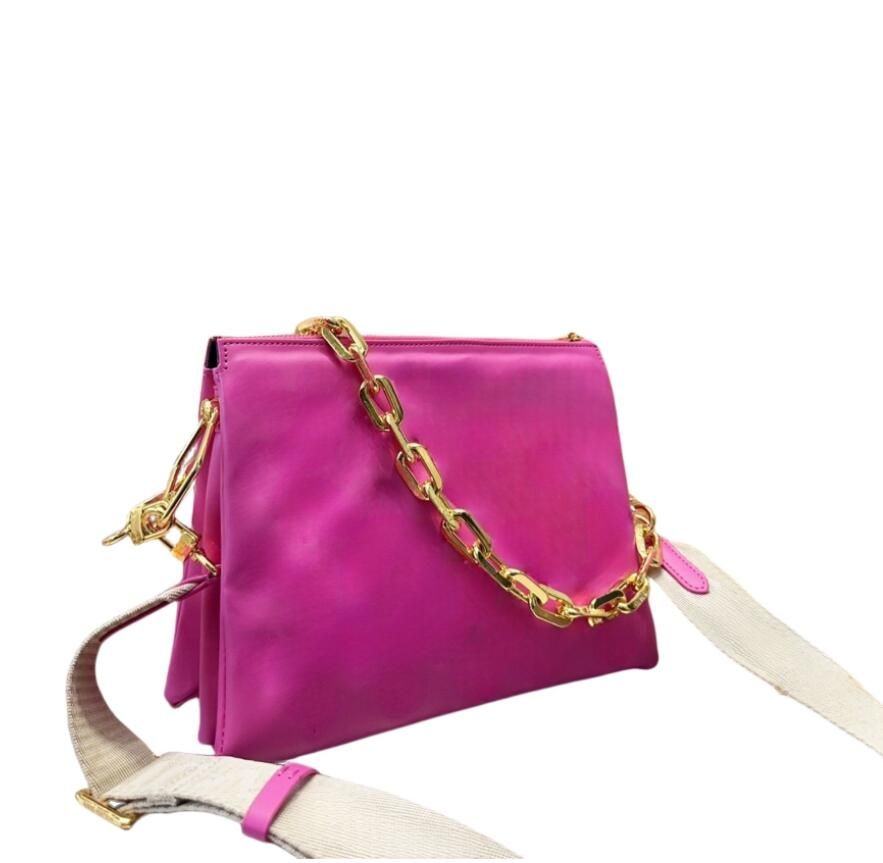 Fuchsia/Goldkette