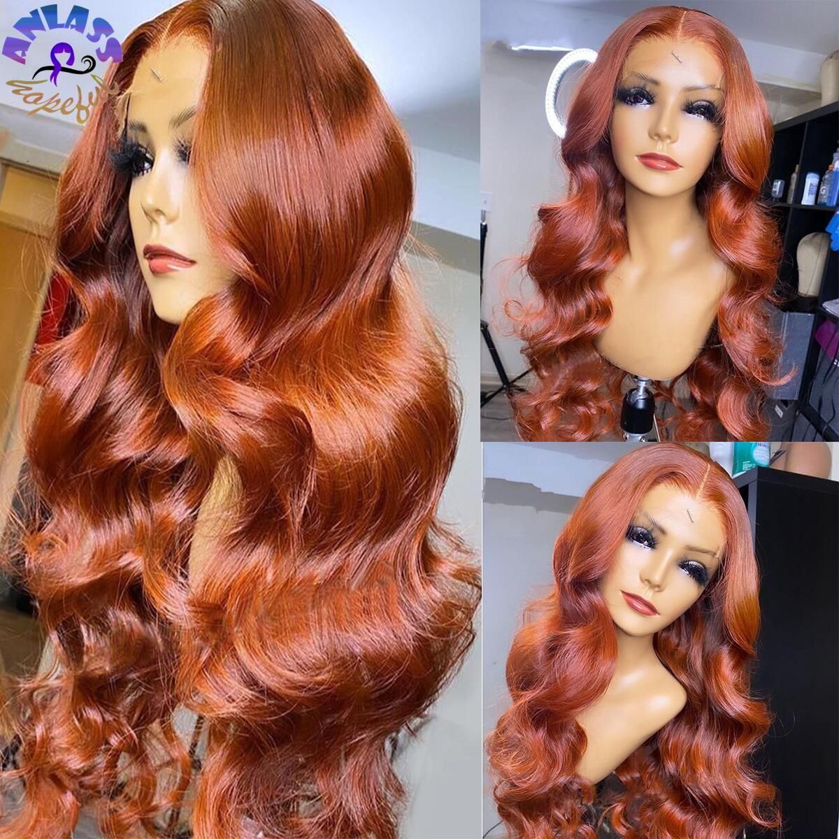 250 Density 30 40 Lnch 4/27 Blonde Highlight Body Wave detail view 3
