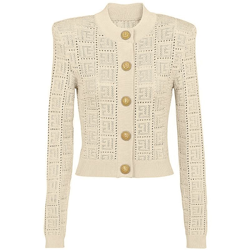 beige cardigan