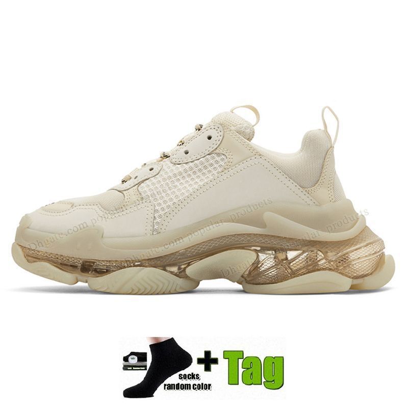 T10 36-45 Clear Sole Beige