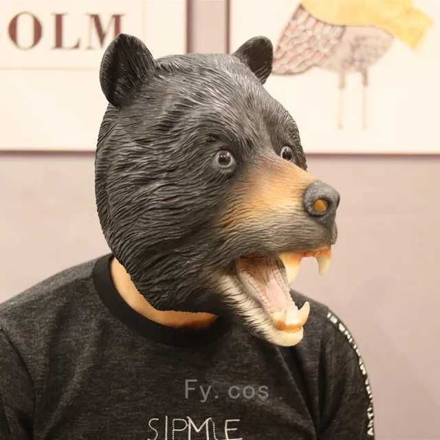 медведь маска