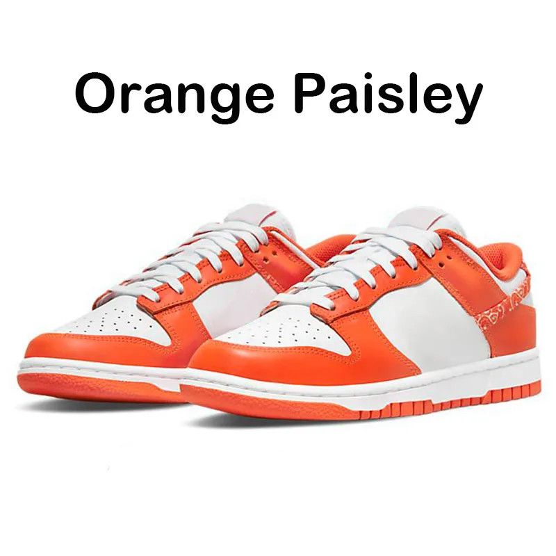 Oranje paisley