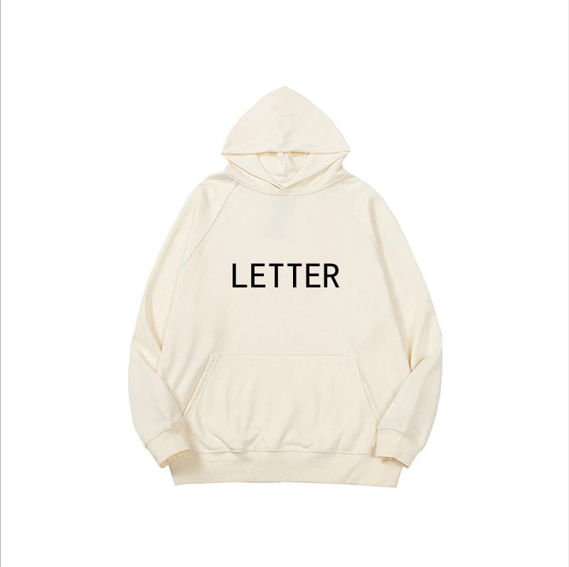 apricot hoodie/no fleece