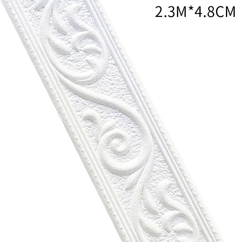 Weiß: 230 mm x 48 mm x 6 mm