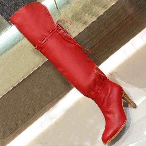 Rouge 【Bottes longues】