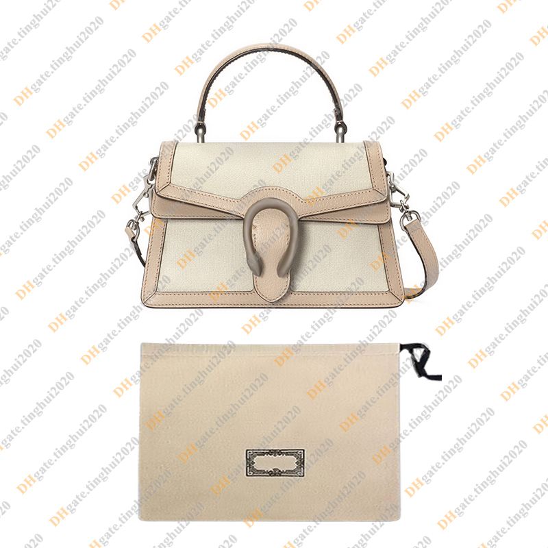 24.5CM Beige & White / With Dust Bag