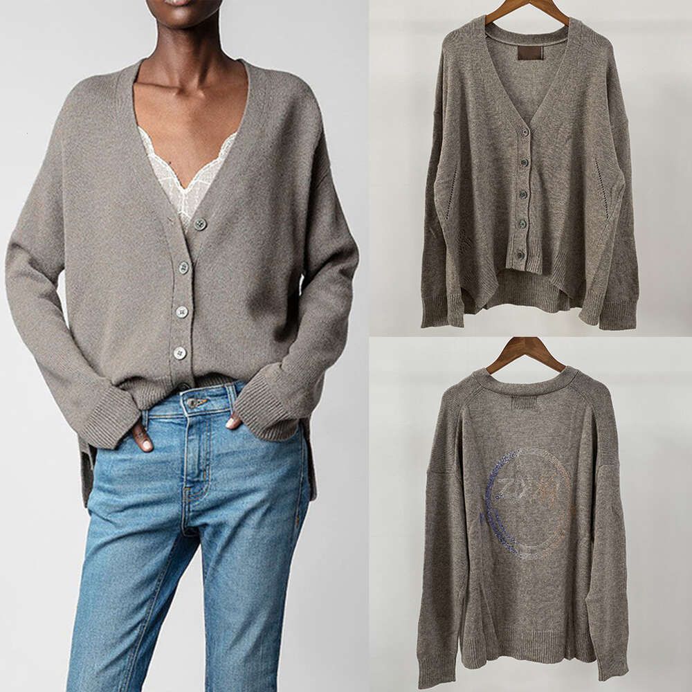 06Cashmere Stick Cardigan