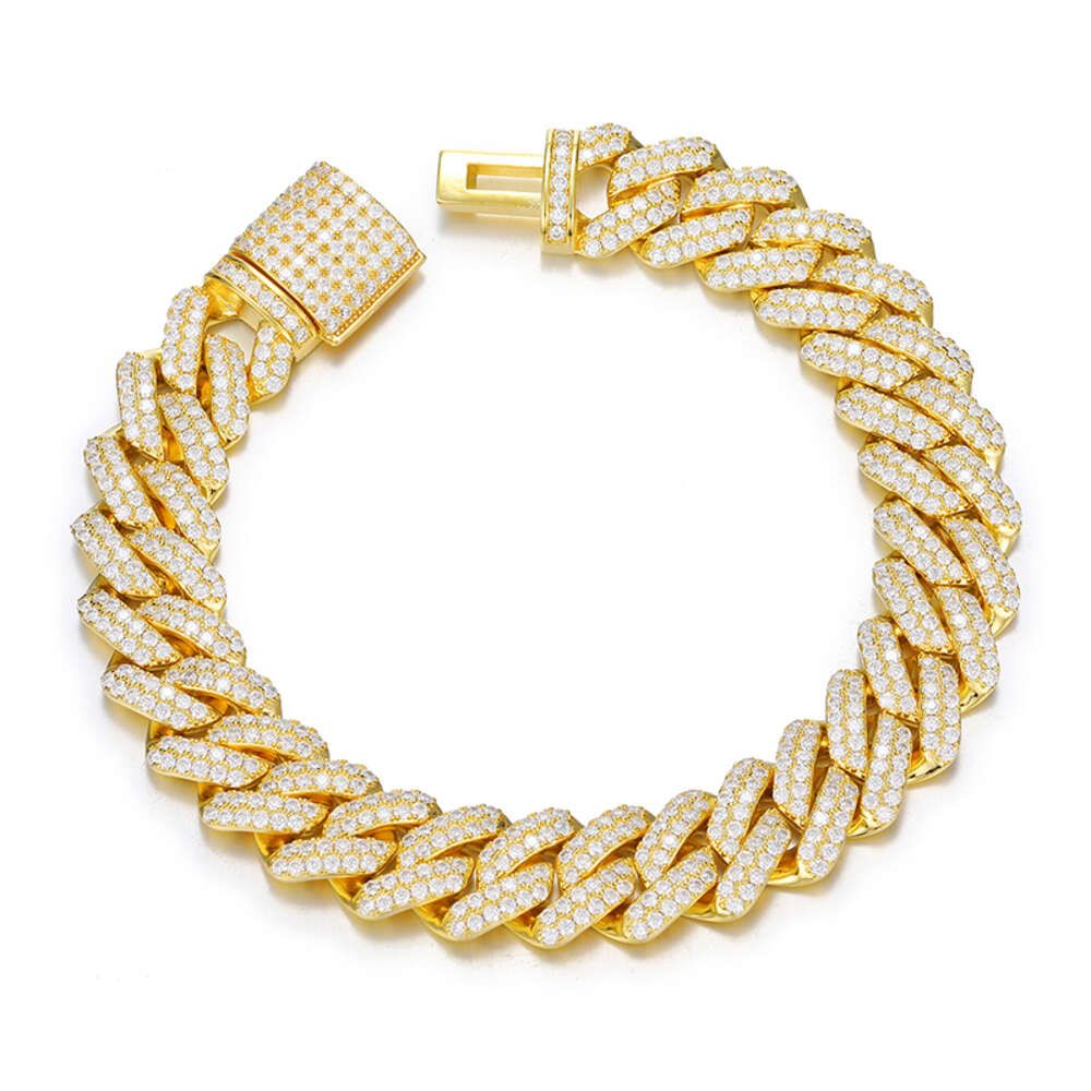 Gold-925 Sterling Silver con VVS MOIS