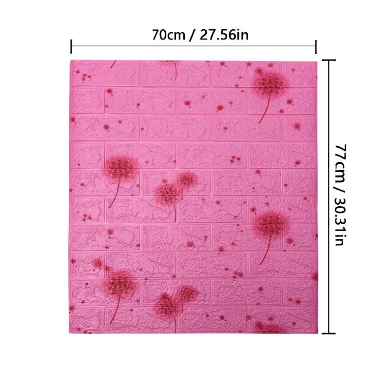 Dente di leone-rosa-1pz-77cmx70cm