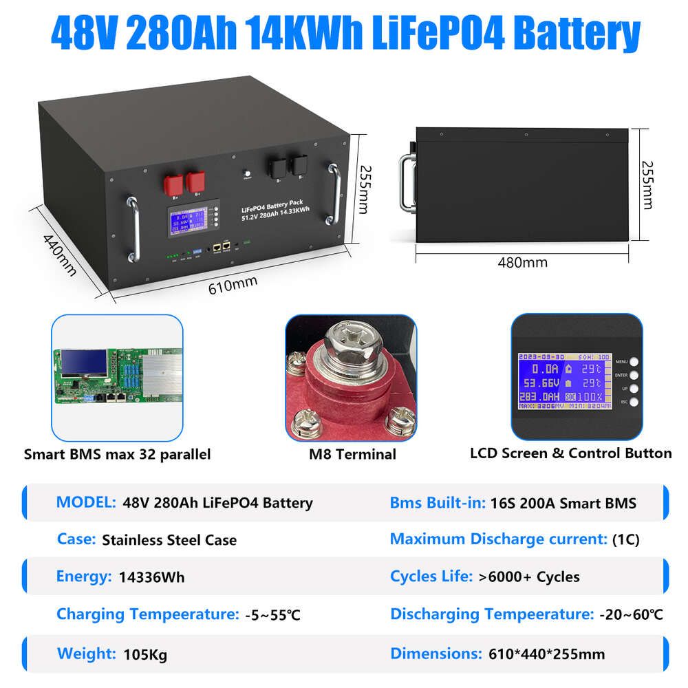 48V 280AH 14KW