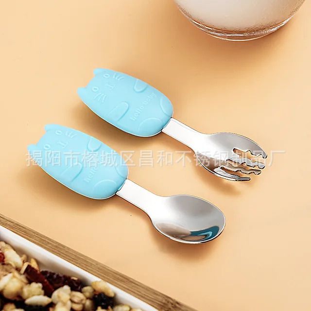 Blue Cat Spork