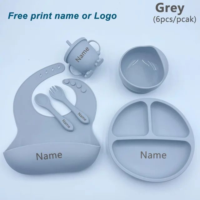 Grey 6 Pcs