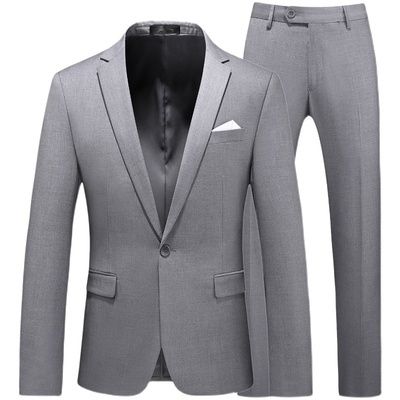 Gray 2 Pieces