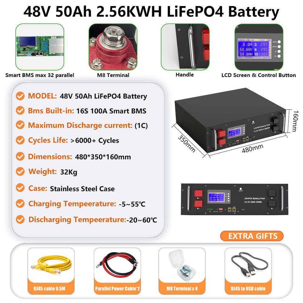 48v 2.5kw 50ah