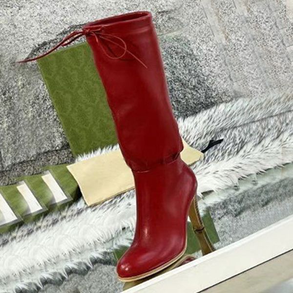 Rouge 【Bottes moyennes】