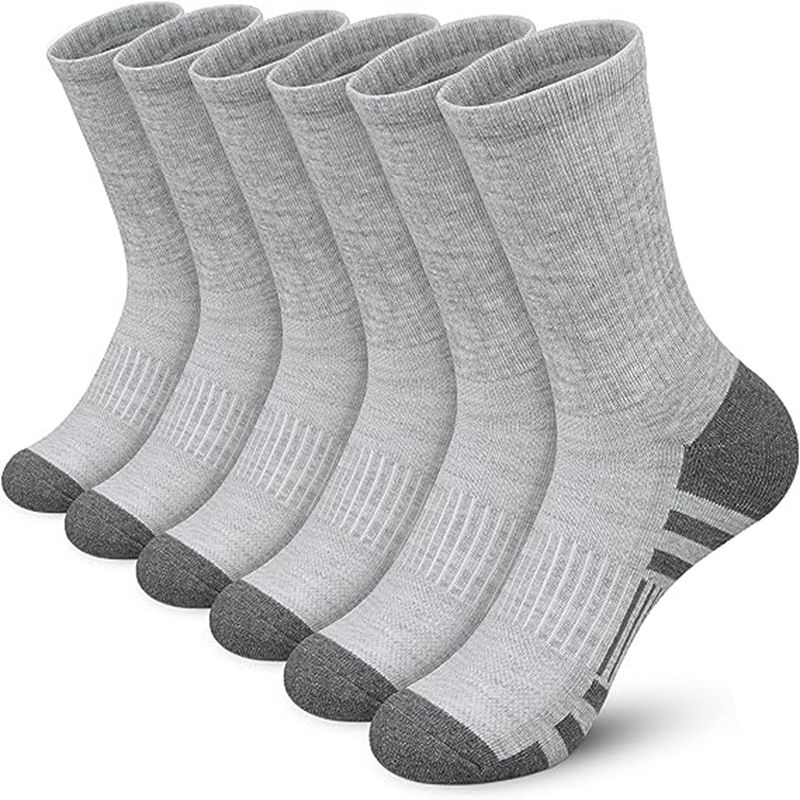 6 Pairs Gray-1