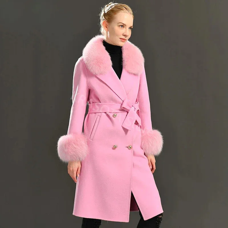 Pink coats