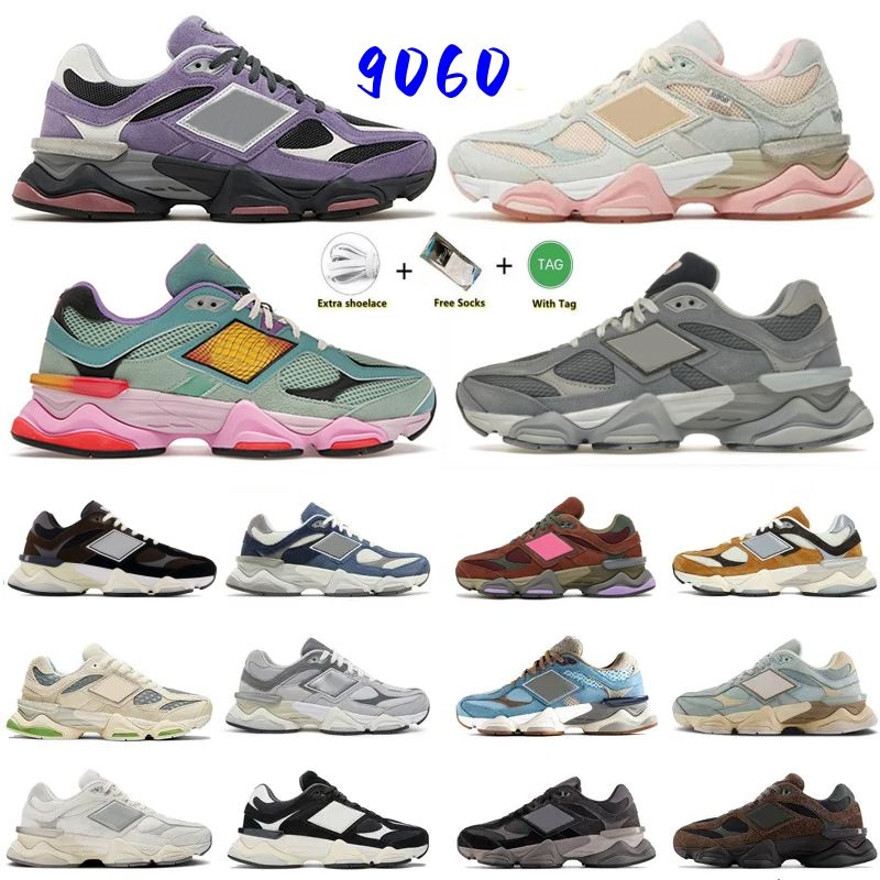 9060 Running Shoes Men Women Sneakers 990 Rain Cloud Grey Beef And