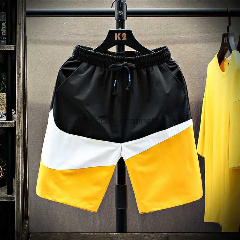 shorts jaunes