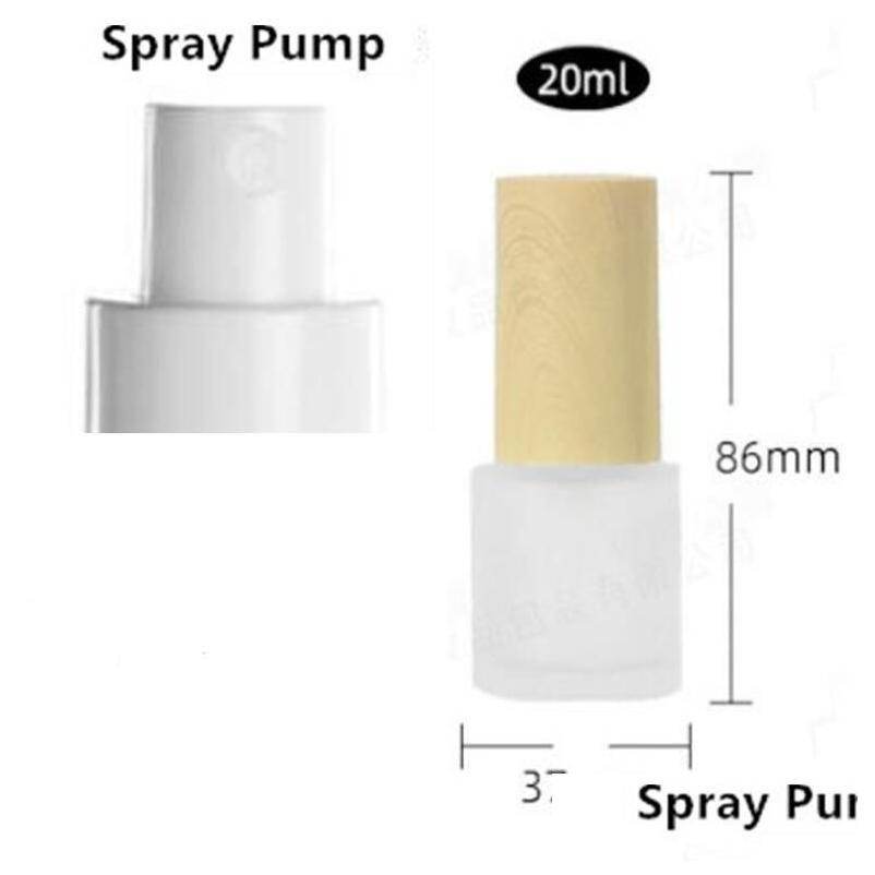 Garrafa de bomba de pulverização de 20ml