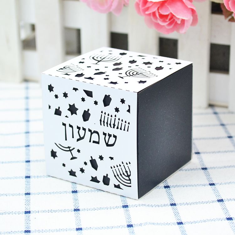 6x6x6cm black white