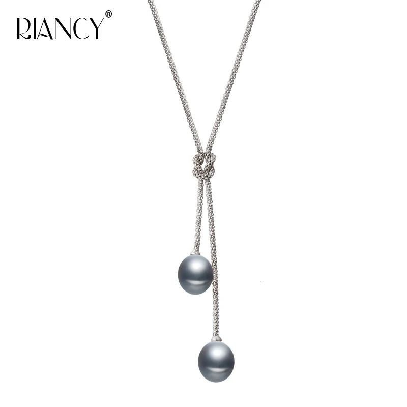 Gray Pearl Pendant