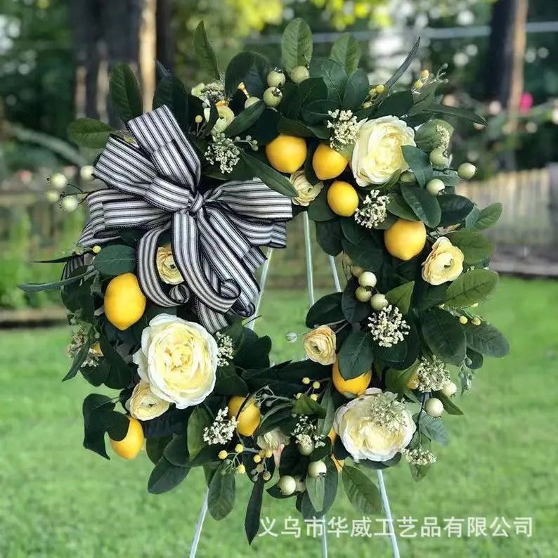 Lemon Wreath