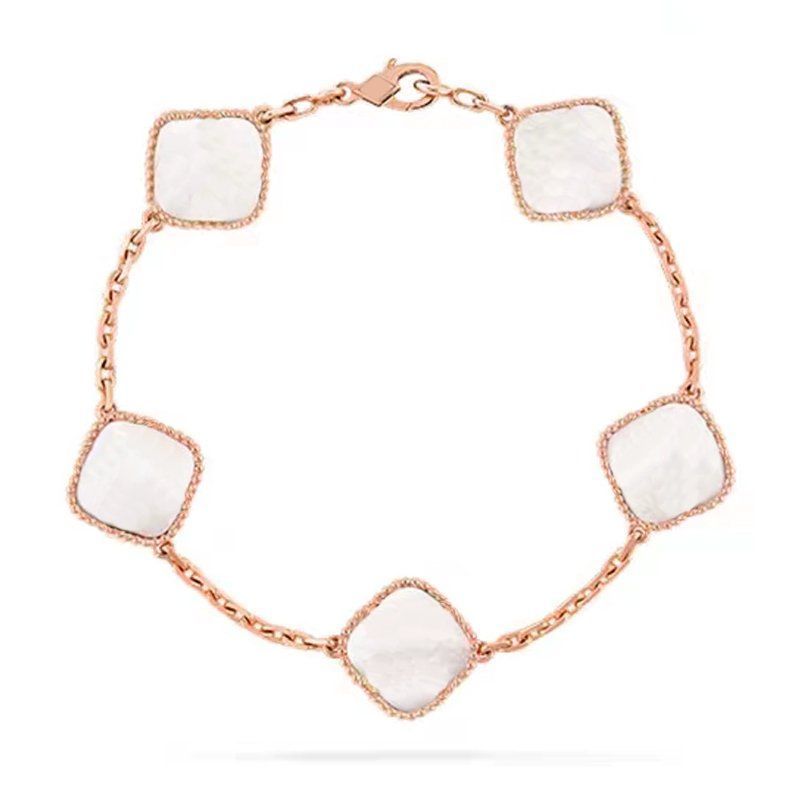 Rose Gold White Mother-of-pearl