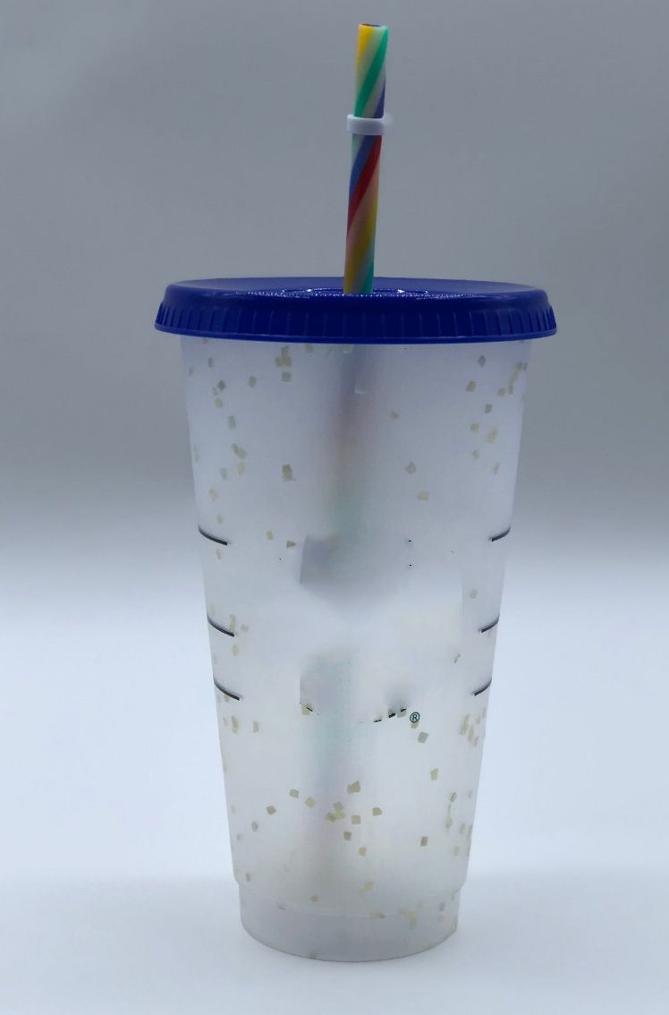 Vaso Confeti 24oz/710ml +azul oscuro