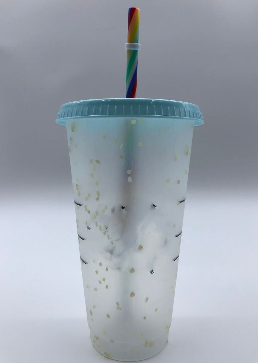 24oz/710ml Confetti Cup+Light