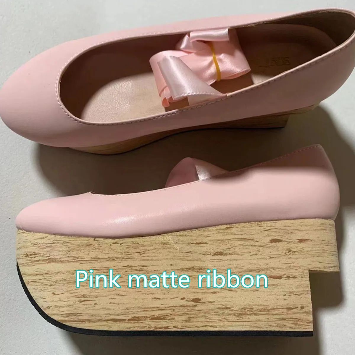 pink matte ribbon