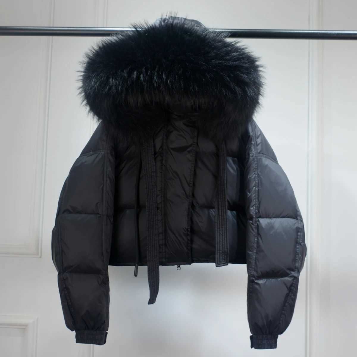 raccoon fur black