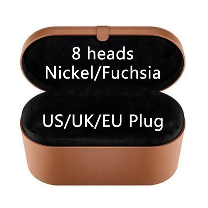 8 huvuden nickel/fuchsia