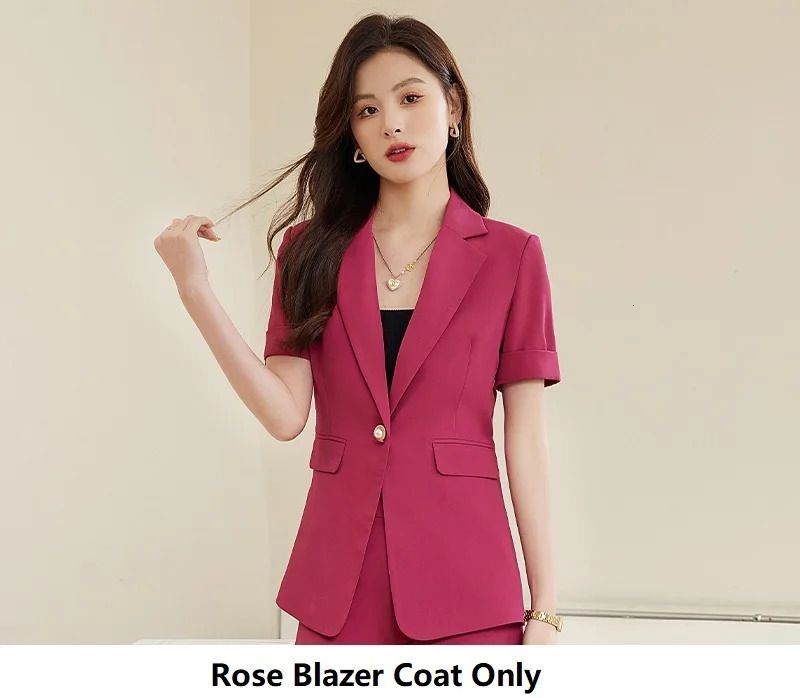 Rose Blazer Płaszcz