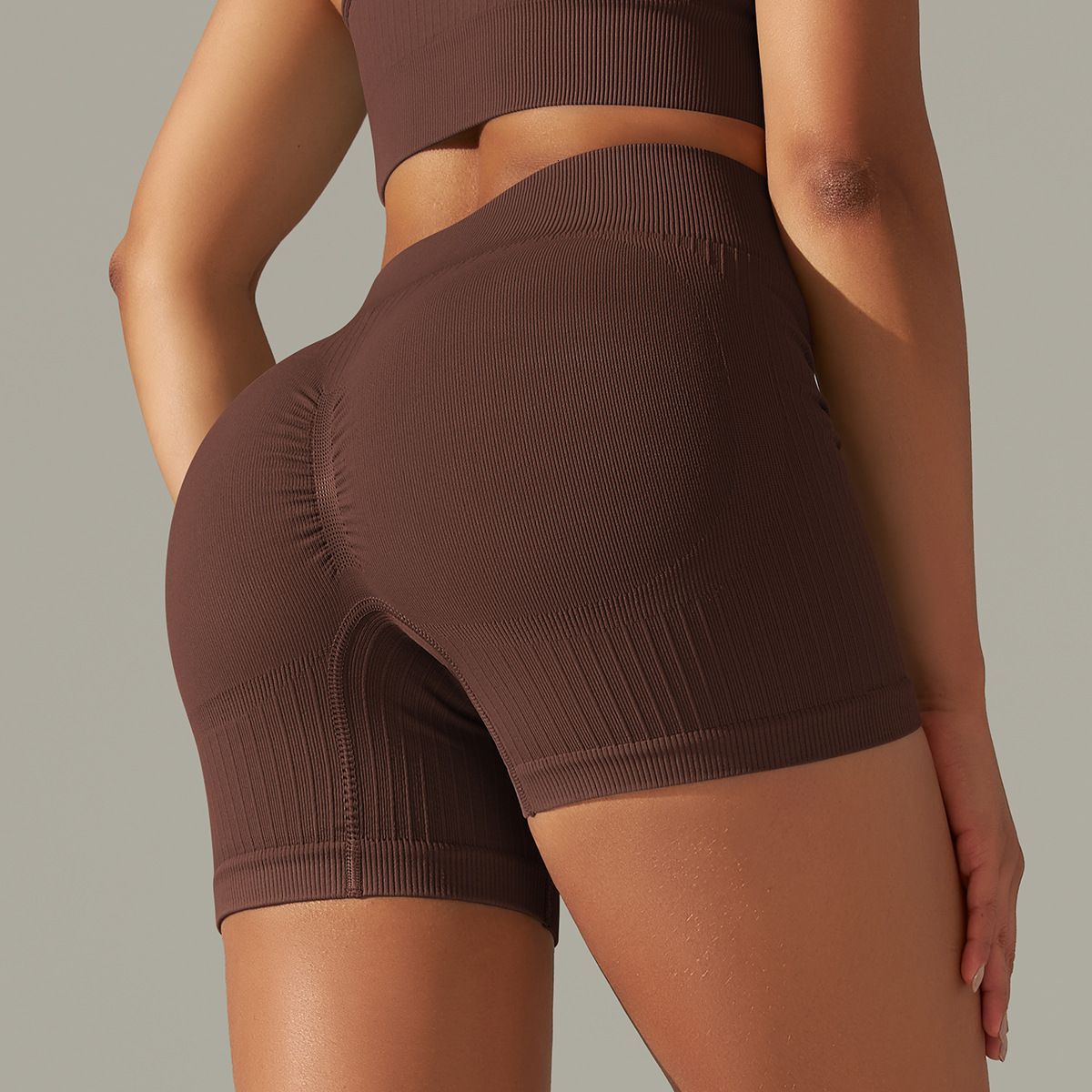 9310 shorts - brown