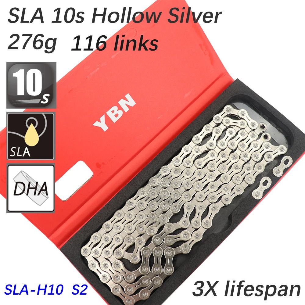 10 Sla Hollow Silver