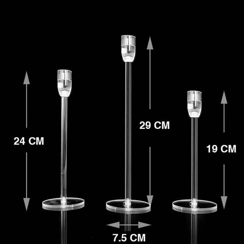 m 3pcs Acrylic