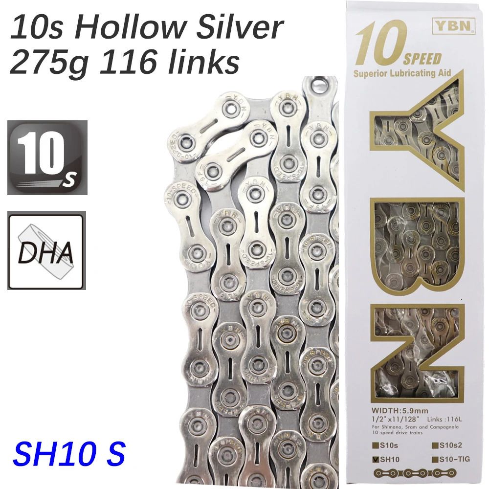 10s Hollow Silver