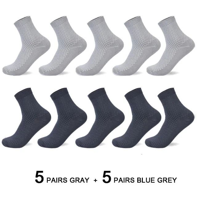 5 grå 5 blå grå