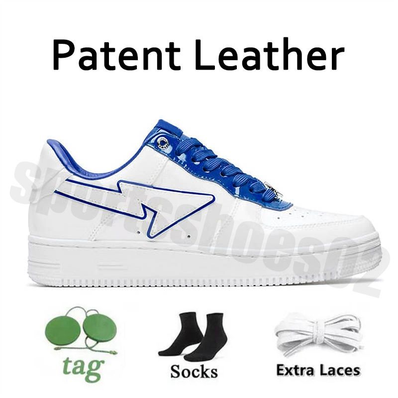 # Patent Leather White Blue 36-45