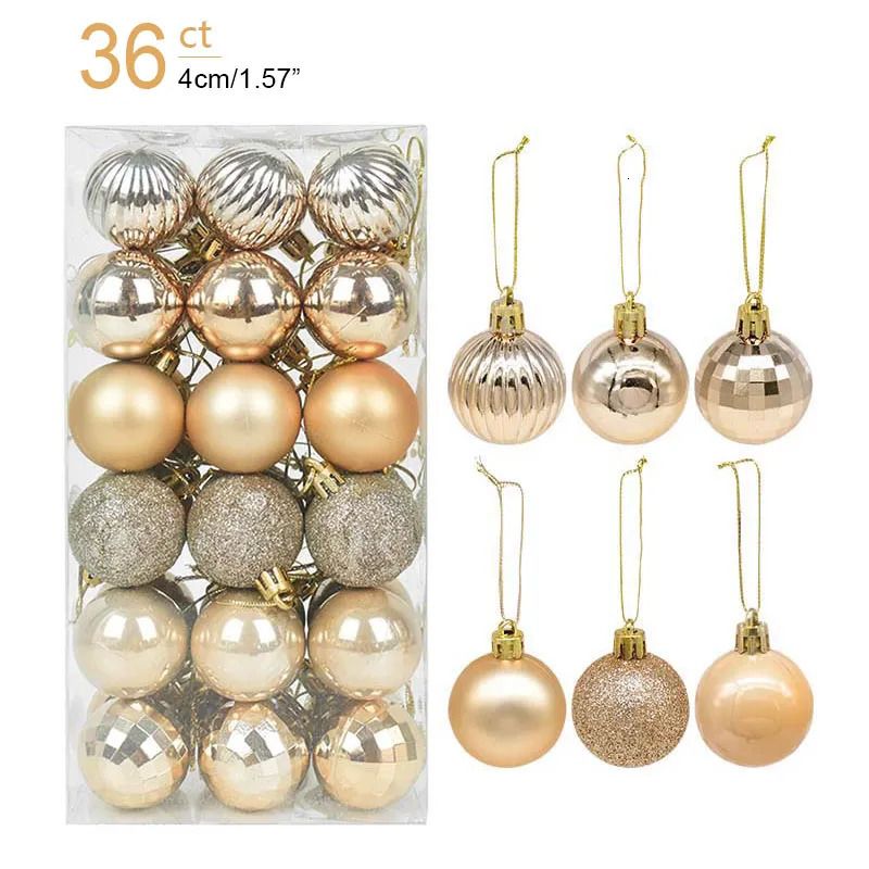 36pcs Champagne Gold-As Picture