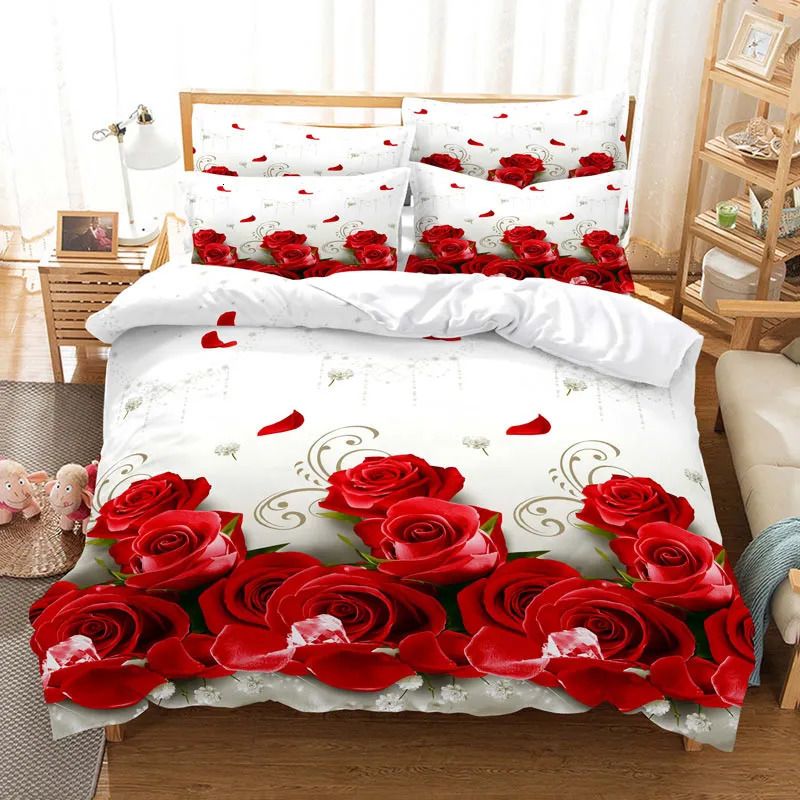 rose quilt cover 15