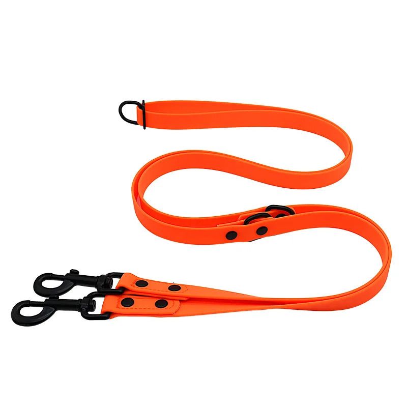 Orange PVC Dog Leash-210CM20mm2.5mm