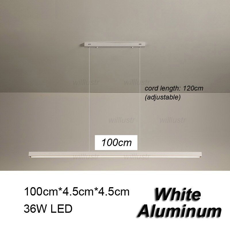 alluminio bianco 100 cm